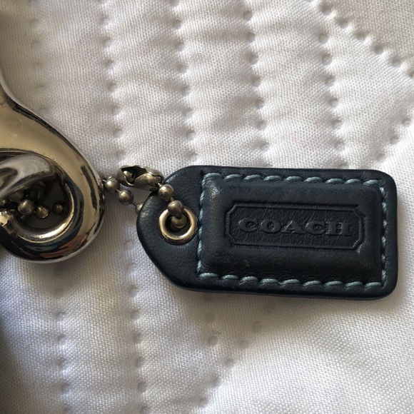 Coach| Mini Crossbody| Adjustable Classic Blue bag logos throughout the purse - Picture 5 of 17